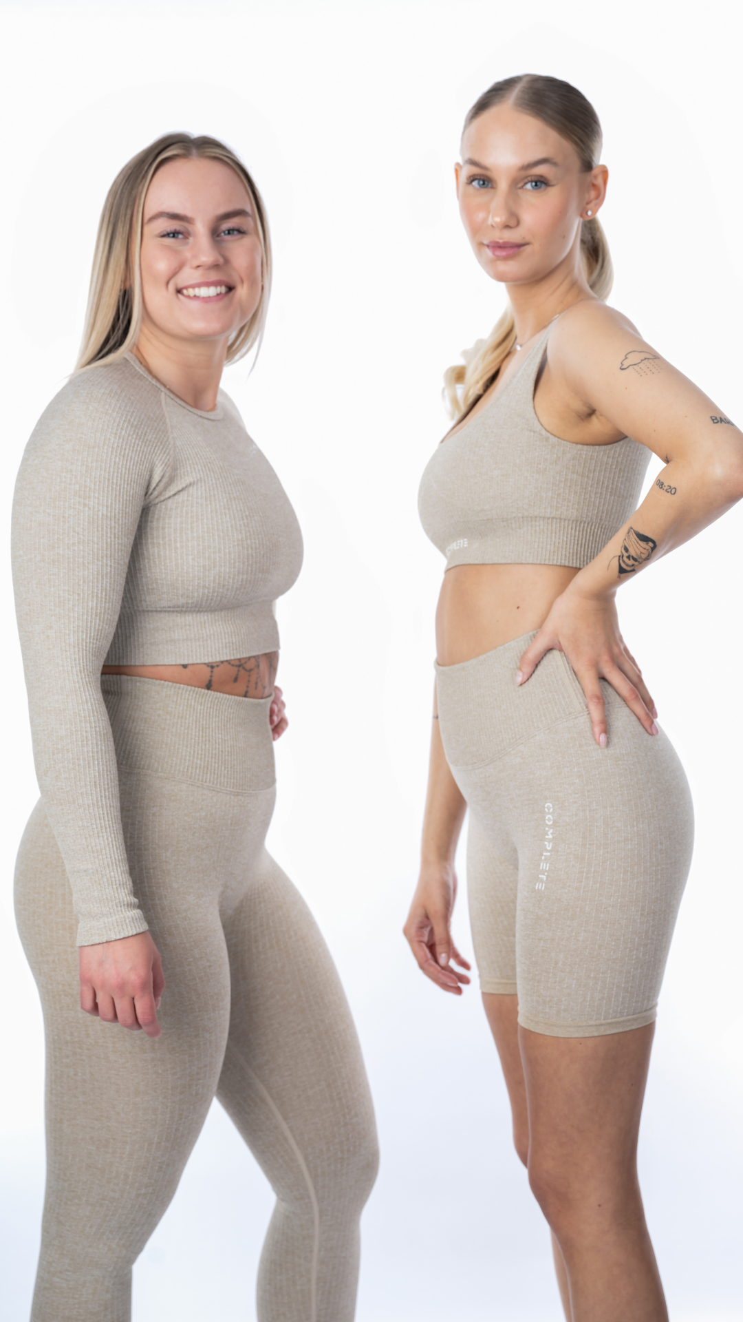 RIBBADE SHORTS - Beige